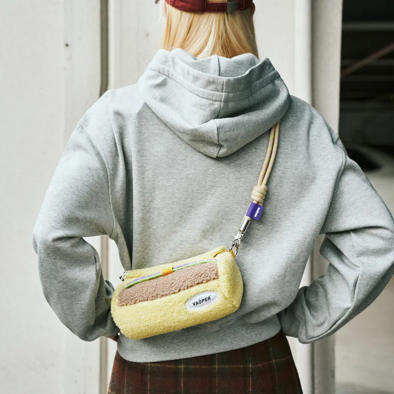 VAOPER Polyester Cylinder Bag Shoulder Bag Crossbody Bag Women's Multicolor-1