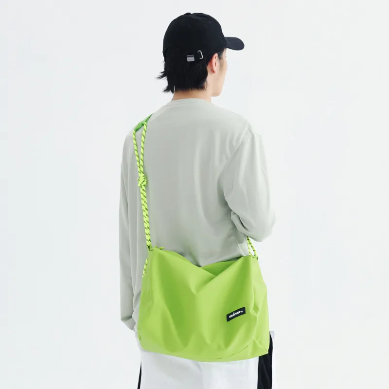 VAOPER Polyester Box Bag, Shoulder Bag, Crossbody Bag Tubas Unisex White/Black/Khaki/Turquoise-6