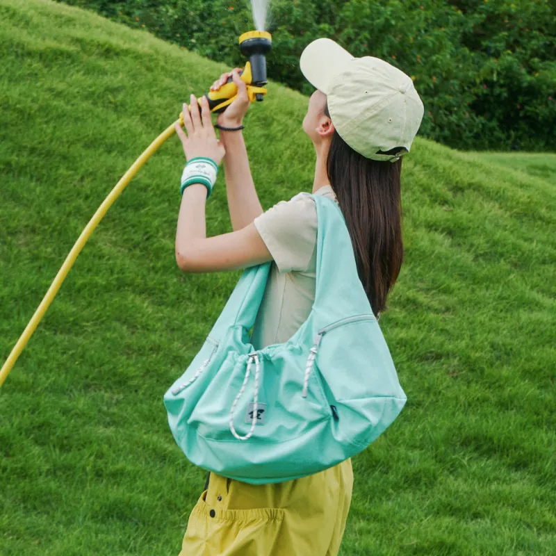 VAOPER Nylon Cloud Bag, Underarm Crossbody Bag, Shoulder Bag Large Size Unisex Multicolor-7