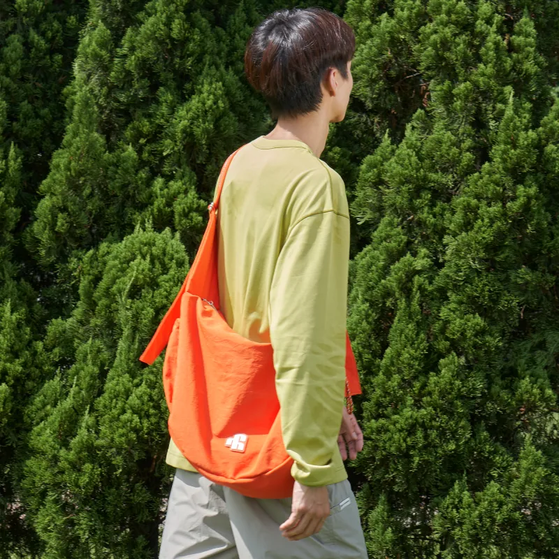 VAOPER Nylon Crossbody Bag, One Shoulder Backpack, Dumpling Bag, Gym Bag Large Size Unisex Multicolor-8