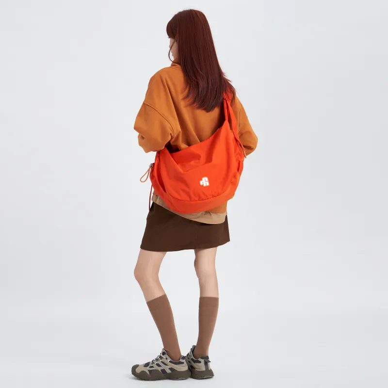 VAOPER Nylon Crossbody Bag, One Shoulder Backpack, Dumpling Bag, Gym Bag Large Size Unisex Multicolor-9