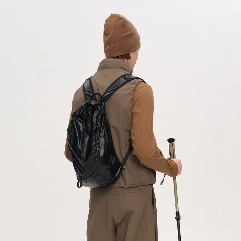 VAOPER Nylon Backpack Unisex Starry Black/Concrete Gray-1