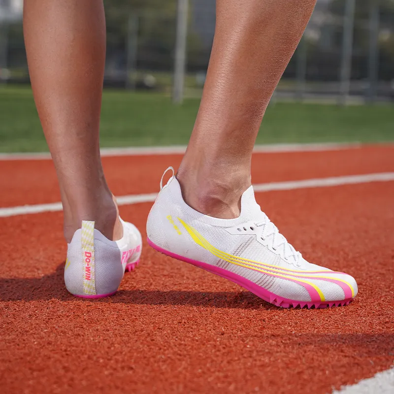 DO WIN Running Shoes Unisex Low Top Pink-7