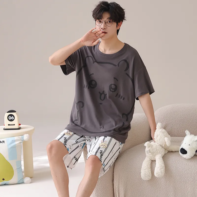 CHUDUAN Pajama Set Men's Image Color-1