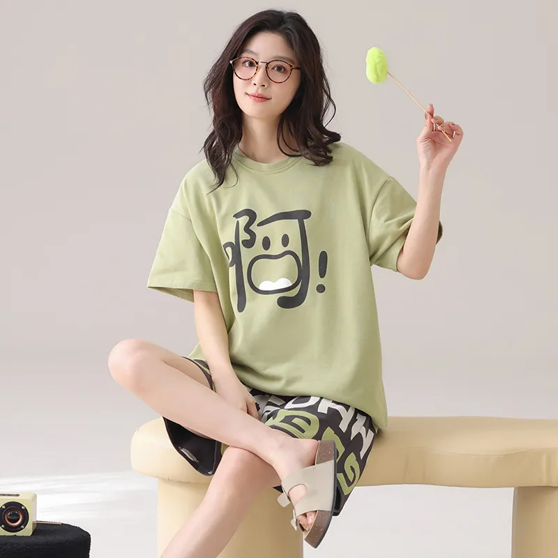 CHUDUAN Pajama Set Women's Image Color-1