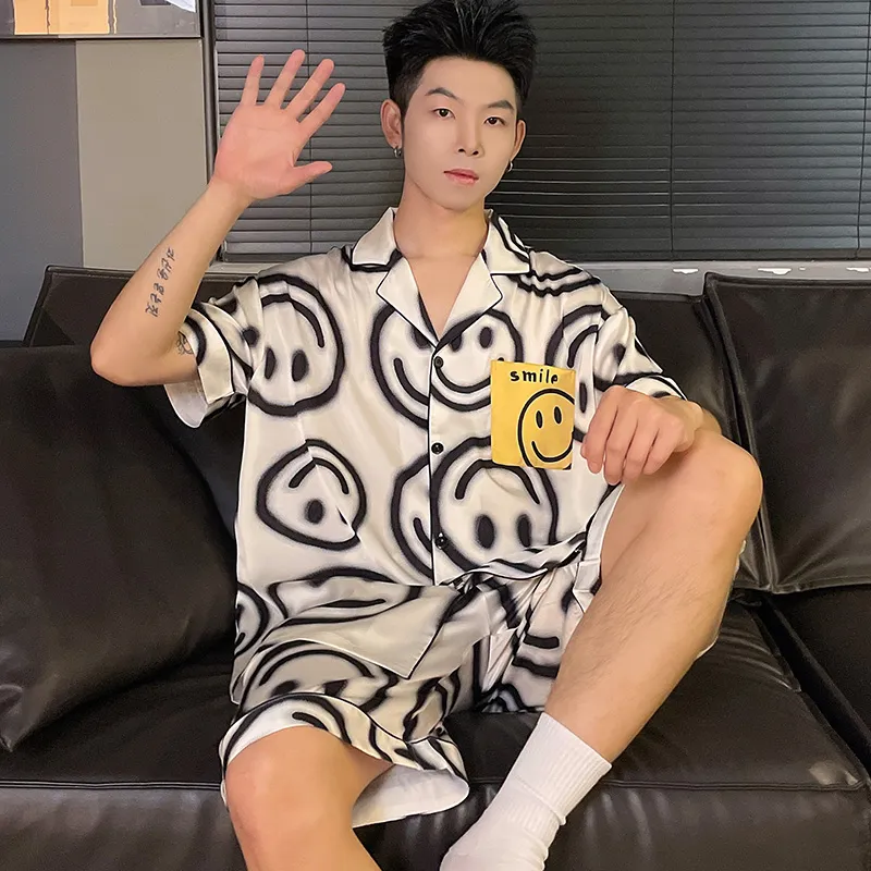 CHUDUAN Pajama Set Men's Image Color-2