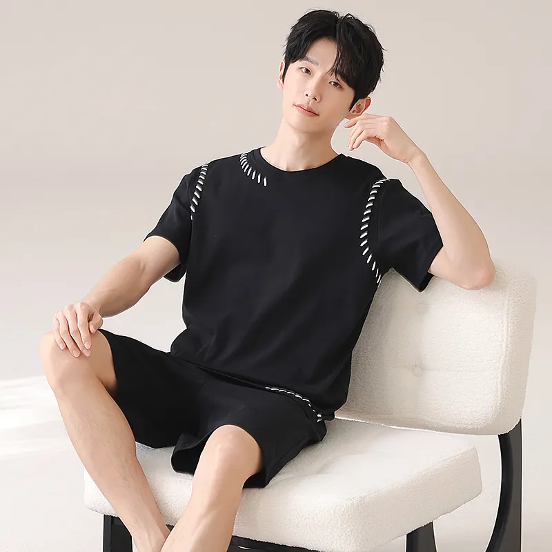 CHUDUAN Men Pajama Sets-1