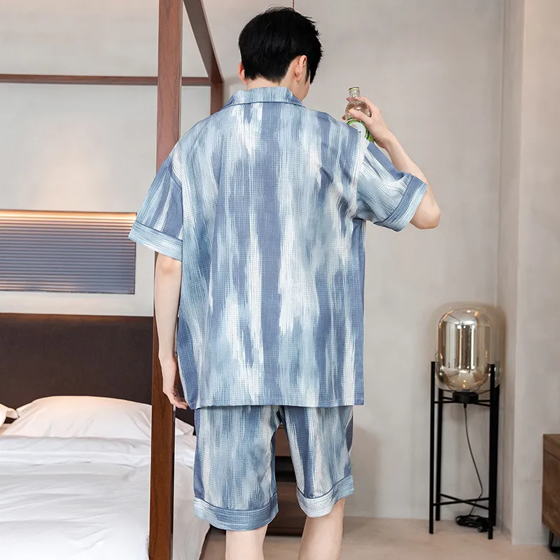 CHUDUAN Men Pajama Sets-7