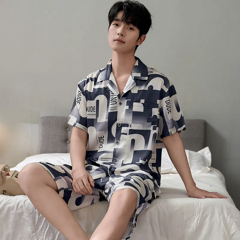 CHUDUAN Men Pajama Sets-1
