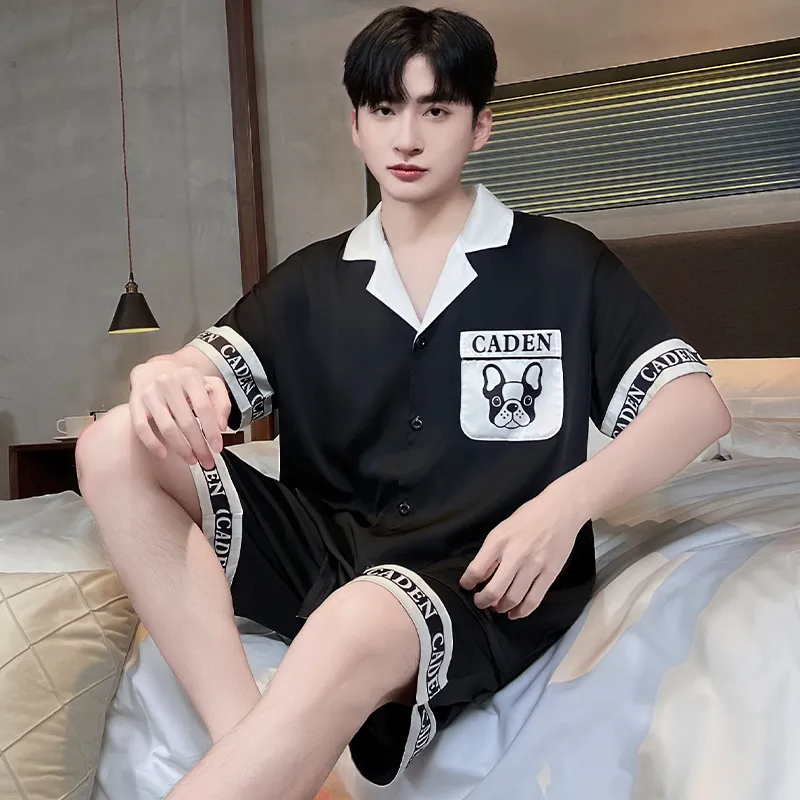 CHUDUAN Pajama Set Men's Image Color-2