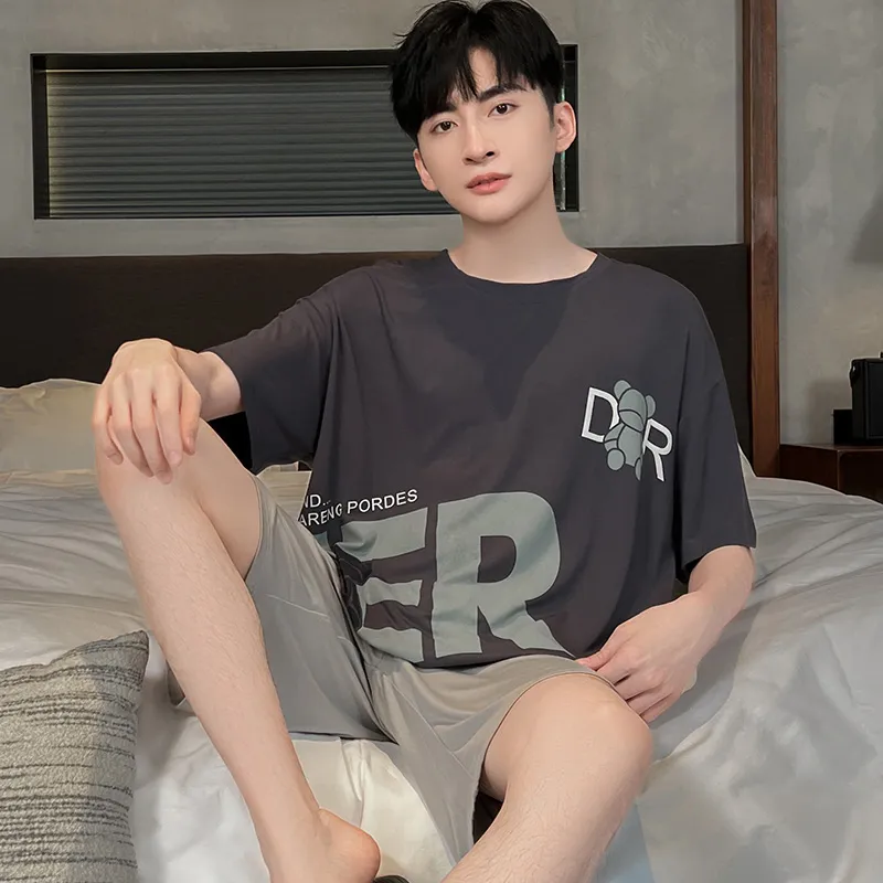 CHUDUAN Pajama Set Men's Image Color-2