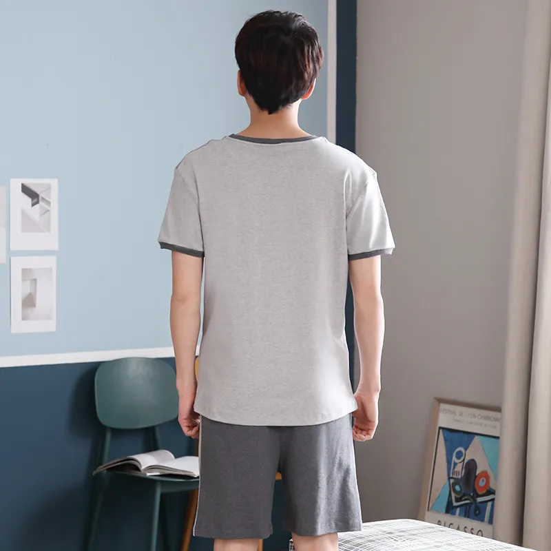 CHUDUAN Men Pajama Sets-10