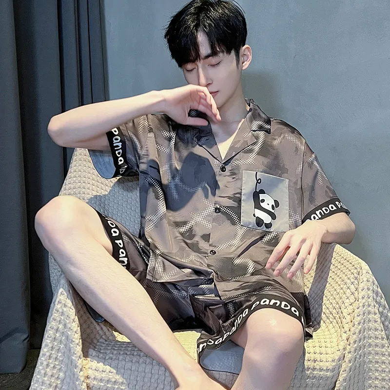 CHUDUAN Men Pajama Sets-1