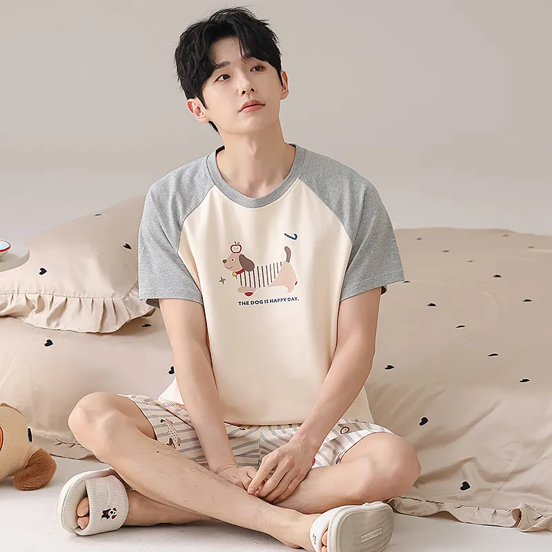 CHUDUAN Pajama Set Men's Image Color-5