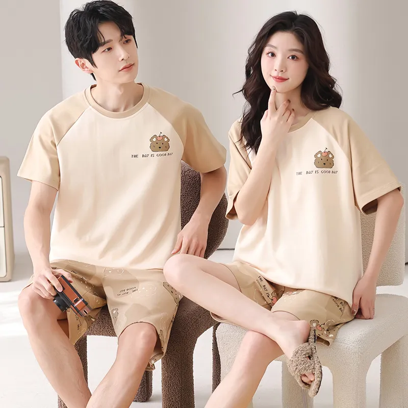 CHUDUAN Pajama Set Unisex Image Color-1