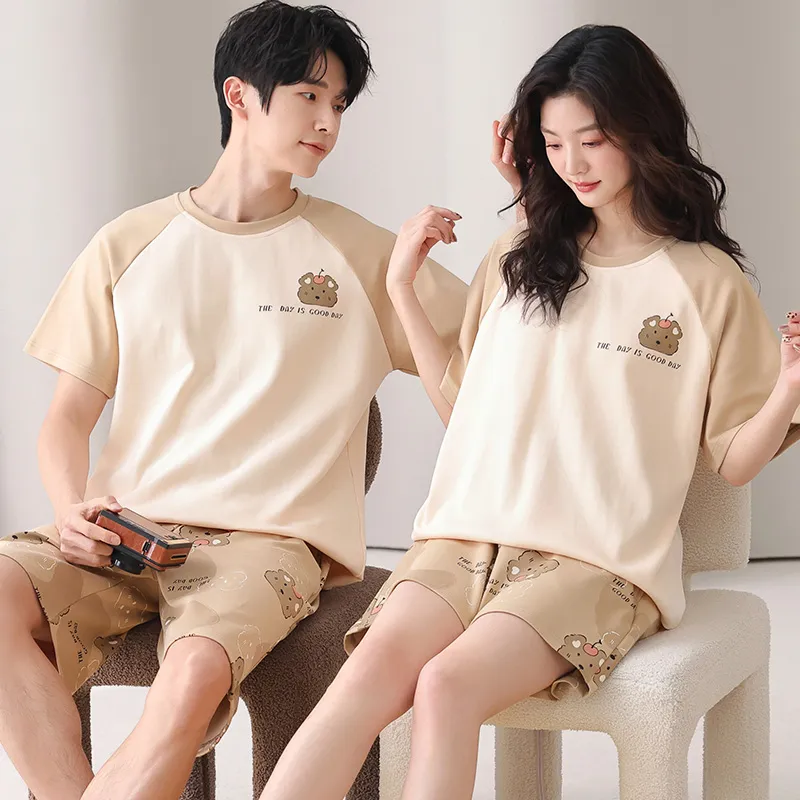 CHUDUAN Pajama Set Unisex Image Color-2