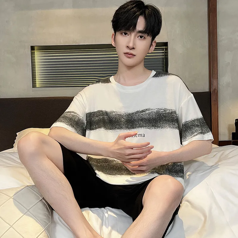 CHUDUAN Pajama Set Men's Image Color-2