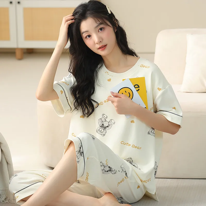 CHUDUAN Women's Pajama Sets-2