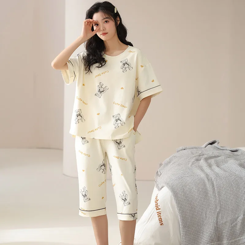 CHUDUAN Women's Pajama Sets-5