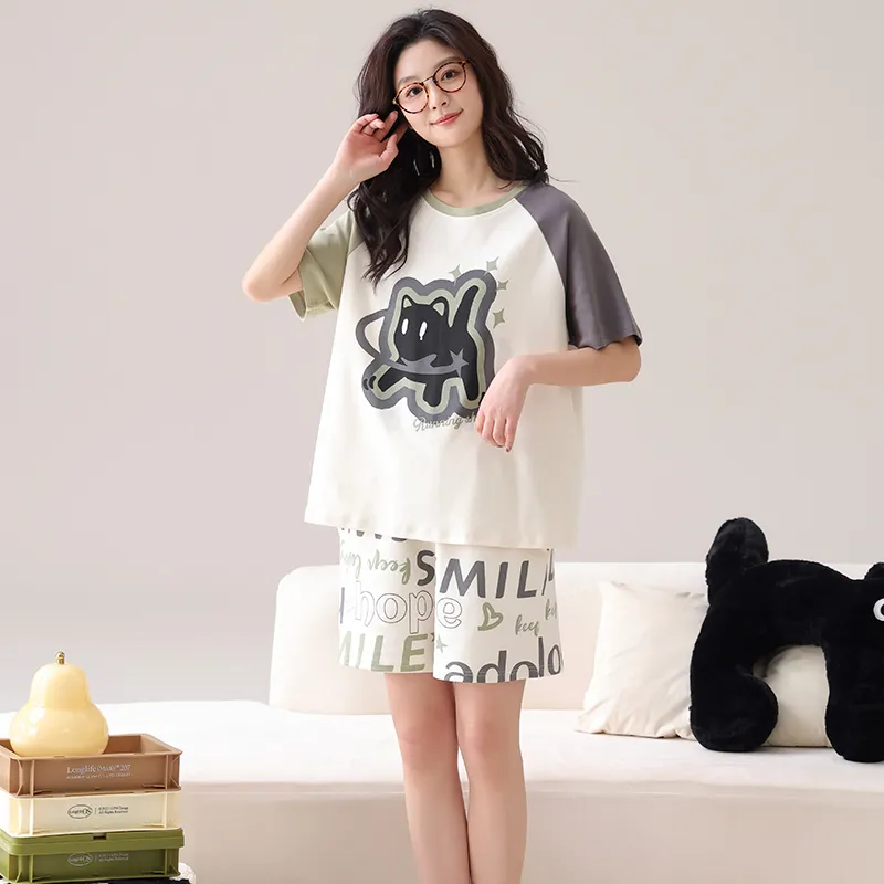 CHUDUAN Pajama Set Women's Image Color-5