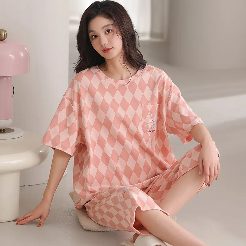 CHUDUAN Women's Pajama Sets-3