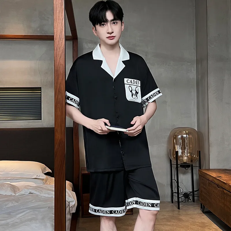 CHUDUAN Pajama Set Men's Image Color-4