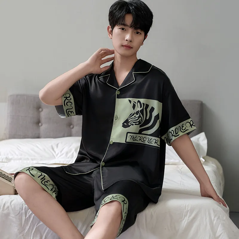 CHUDUAN Men Pajama Sets-2