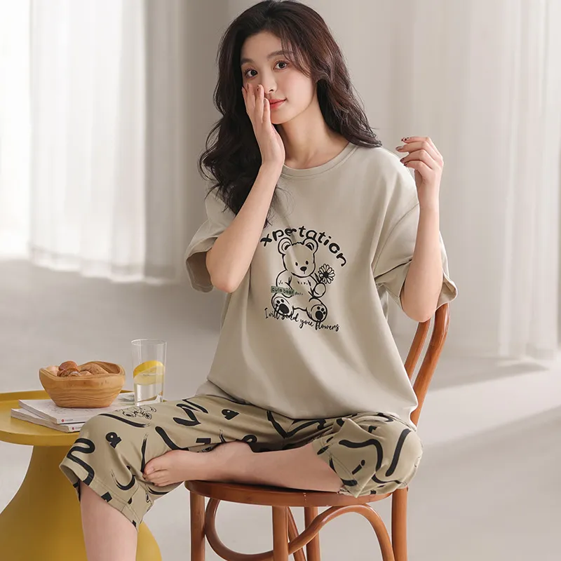 CHUDUAN Women's Pajama Sets-1