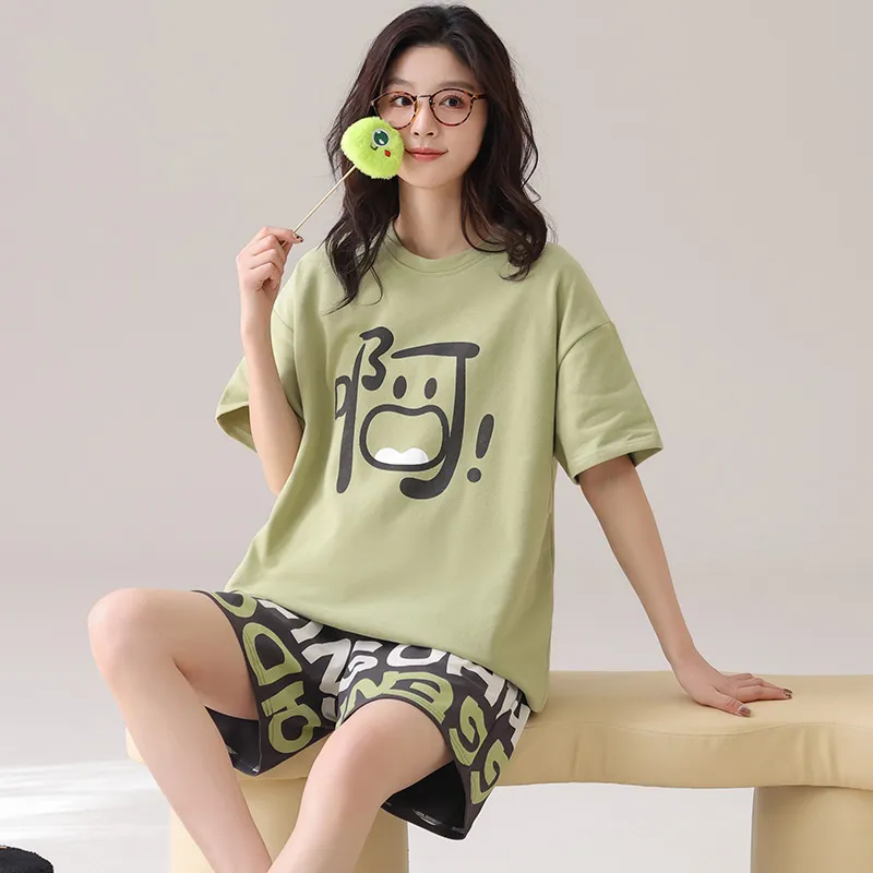CHUDUAN Pajama Set Women's Image Color-2
