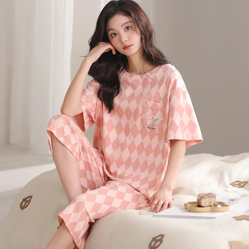 CHUDUAN Women's Pajama Sets-2