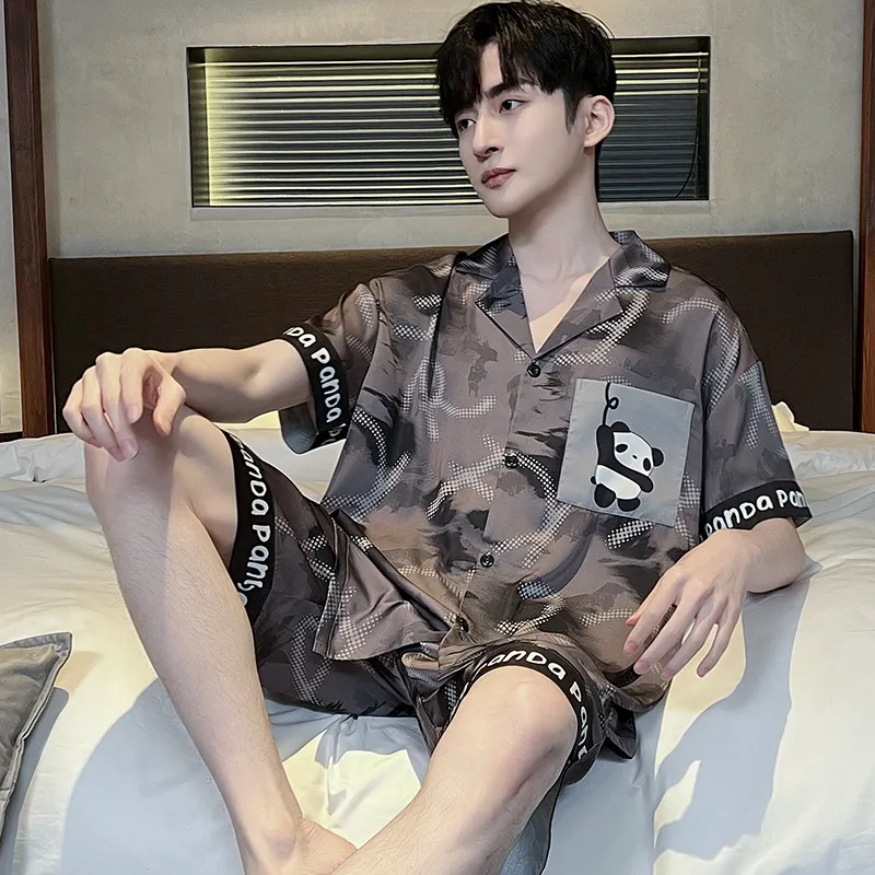 CHUDUAN Men Pajama Sets-2