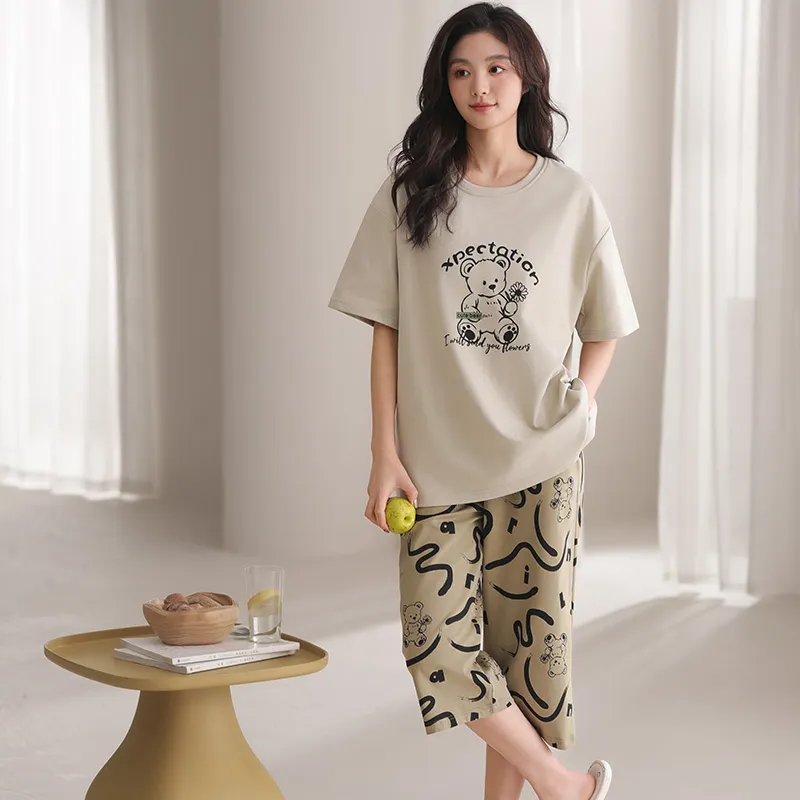 CHUDUAN Women's Pajama Sets-5