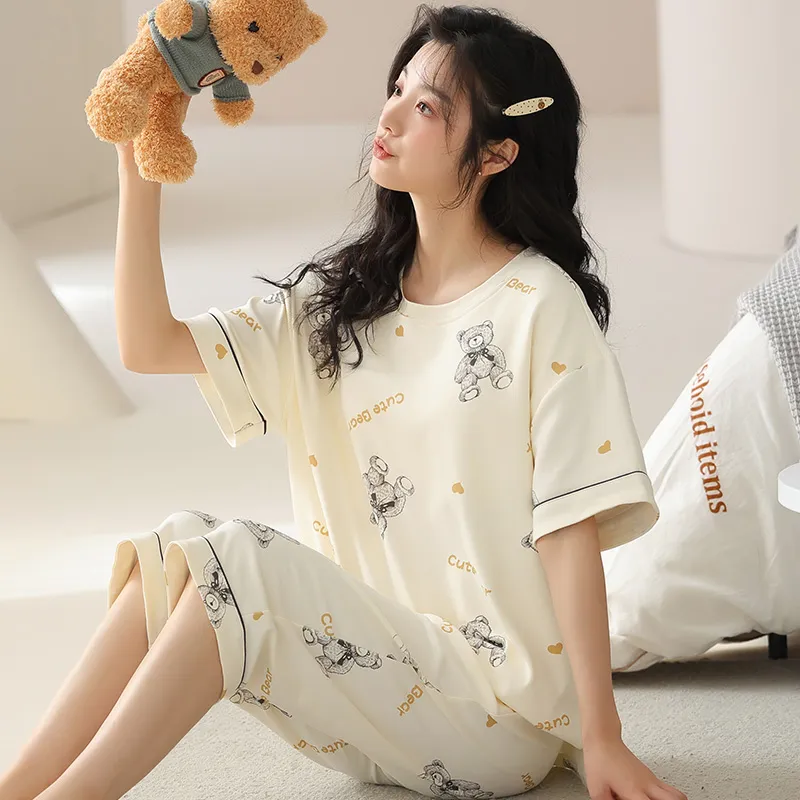 CHUDUAN Women's Pajama Sets-4