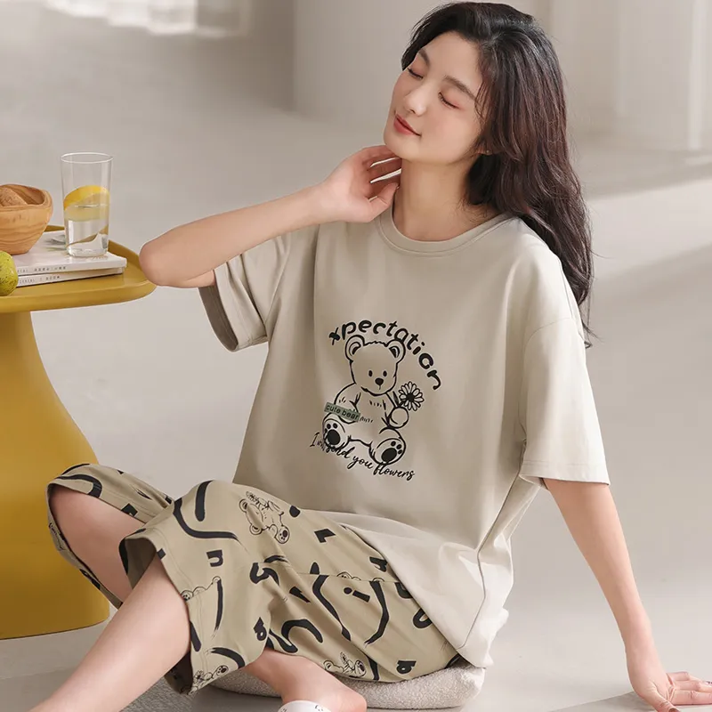 CHUDUAN Women's Pajama Sets-3