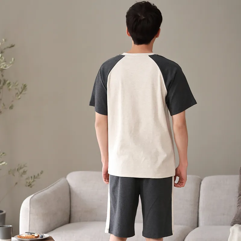 CHUDUAN Men Pajama Sets-20