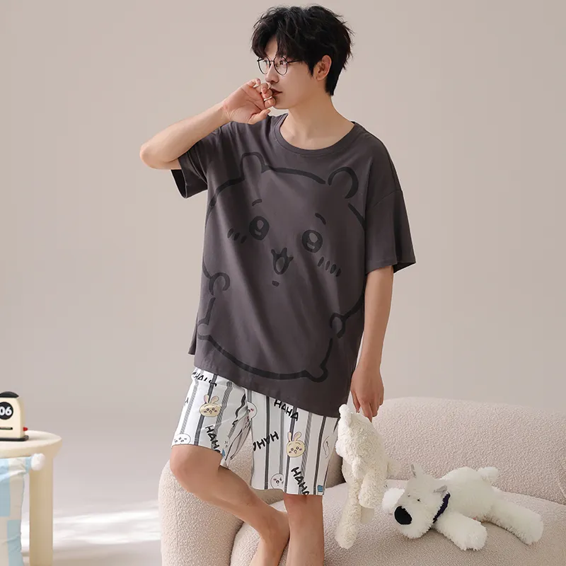 CHUDUAN Pajama Set Men's Image Color-5