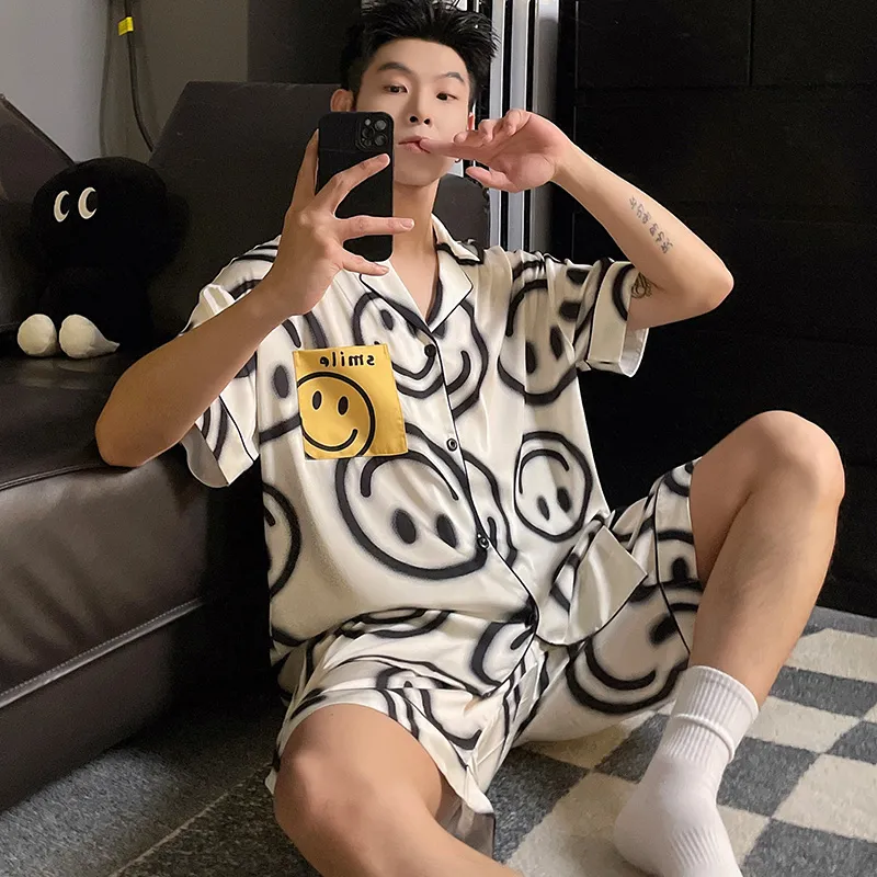 CHUDUAN Pajama Set Men's Image Color-4