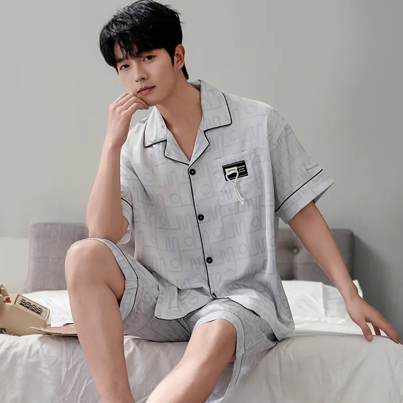 CHUDUAN Men Pajama Sets-1