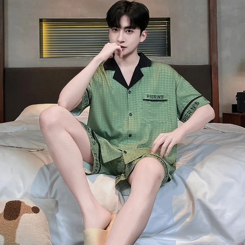 CHUDUAN Men Pajama Sets-3