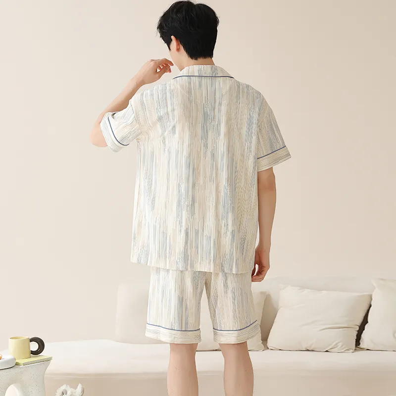 CHUDUAN Men Pajama Sets-1