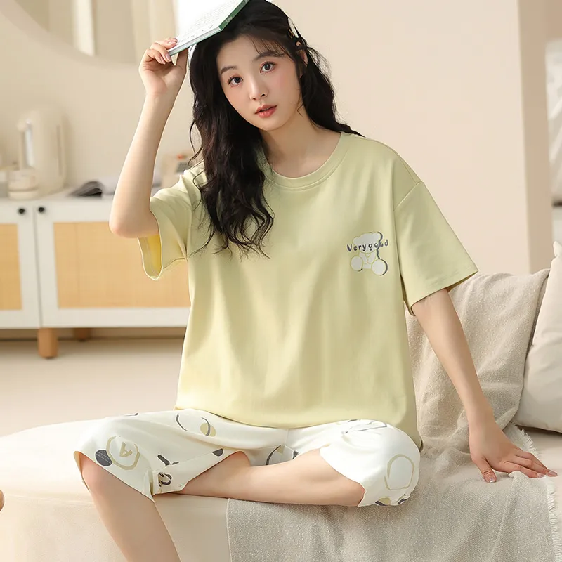 CHUDUAN Women's Pajama Sets-1