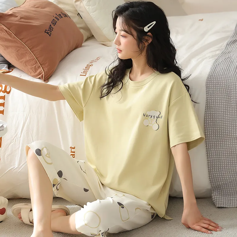 CHUDUAN Women's Pajama Sets-4