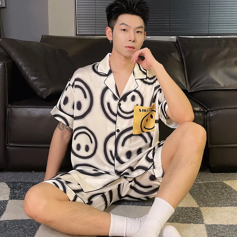 CHUDUAN Pajama Set Men's Image Color-3