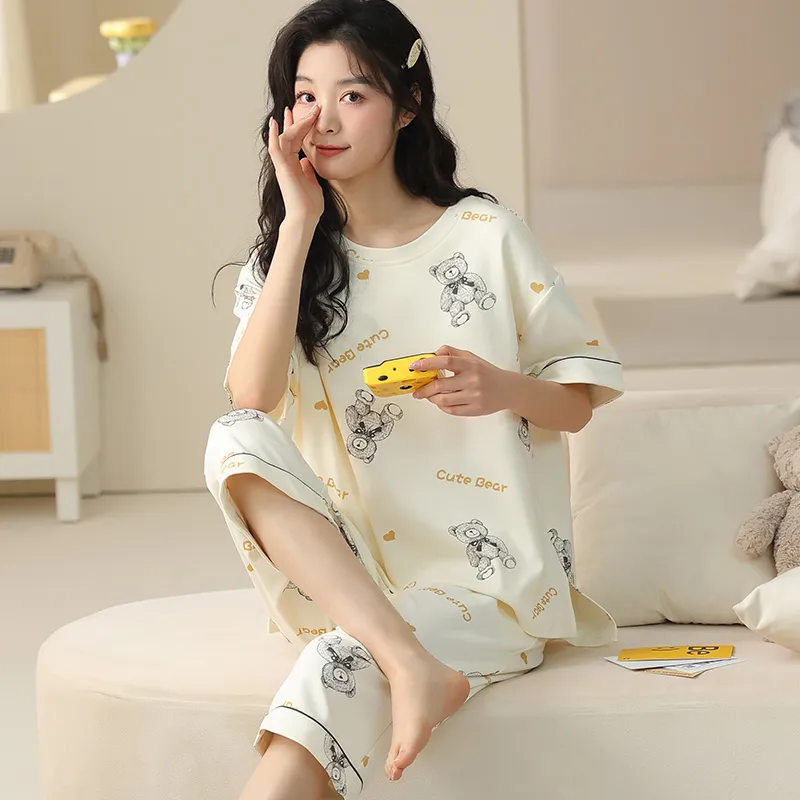 CHUDUAN Women's Pajama Sets-3