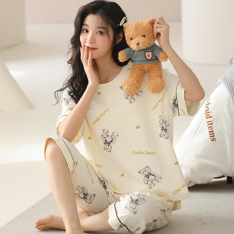 CHUDUAN Women's Pajama Sets-1