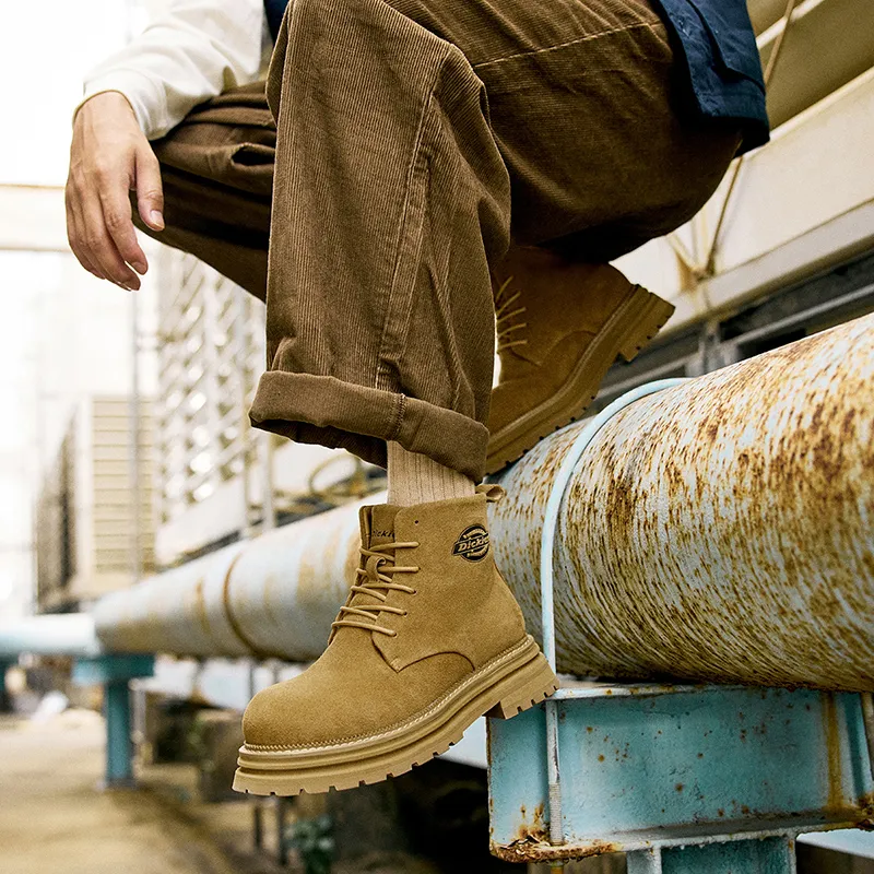Dickies Ankle Boots Unisex Desert Yellow-6