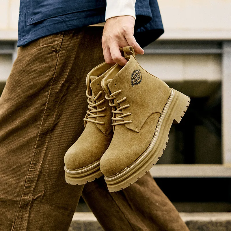 Dickies Ankle Boots Unisex Desert Yellow-5