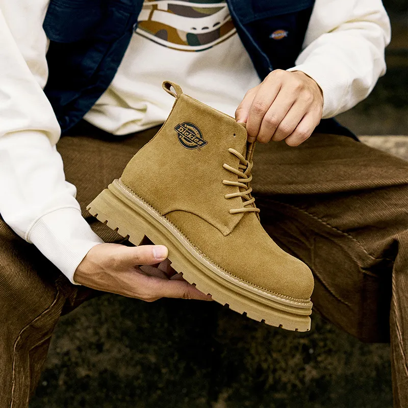 Dickies Ankle Boots Unisex Desert Yellow-7