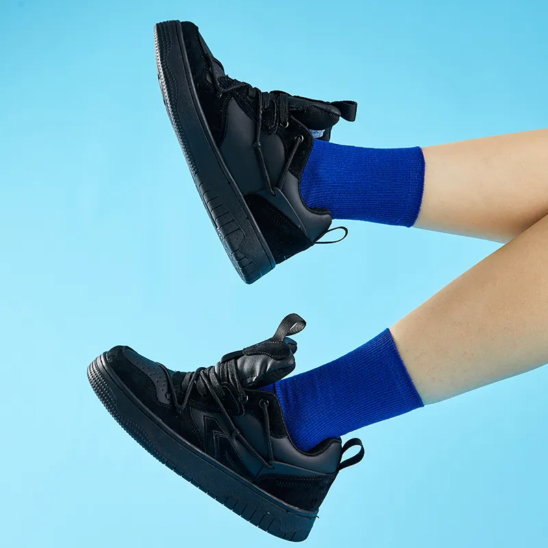 A1 Wear-Resistant Height Increasing Low-Top Puffy Skateboard Shoes Unisex-48