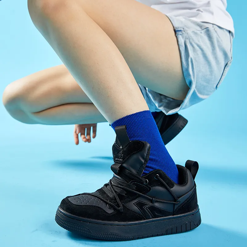 A1 Wear-Resistant Height Increasing Low-Top Puffy Skateboard Shoes Unisex-49